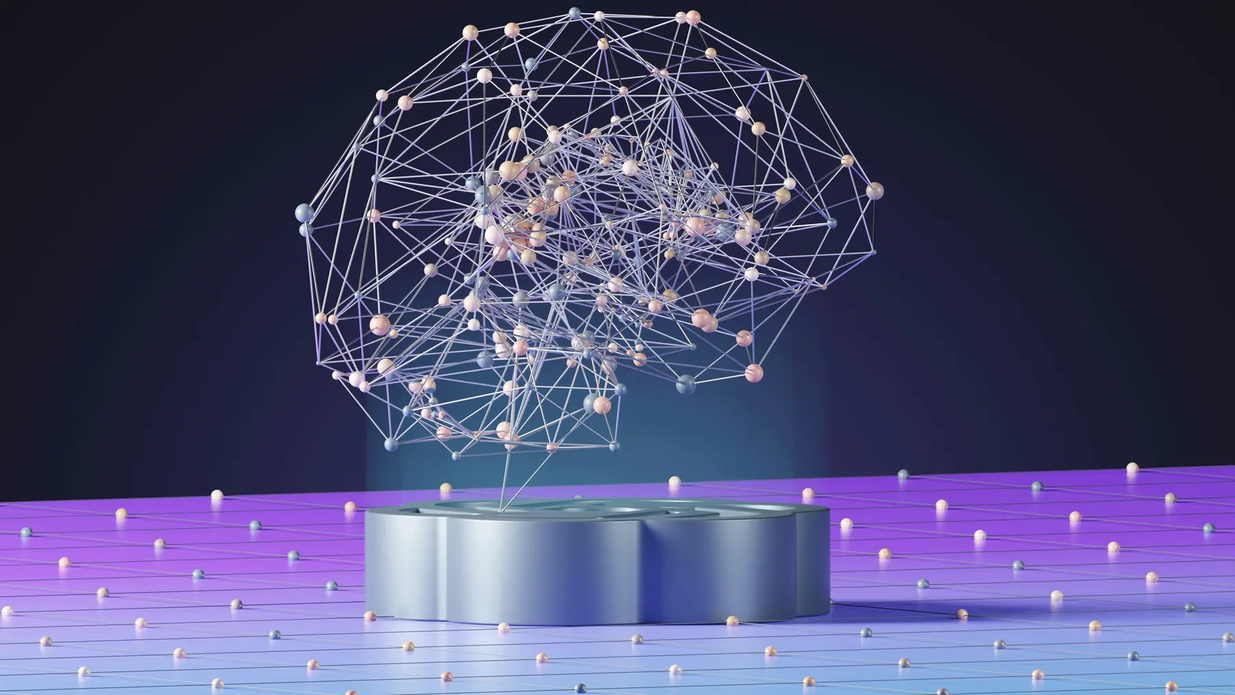 Digital information network representing connected business transformation